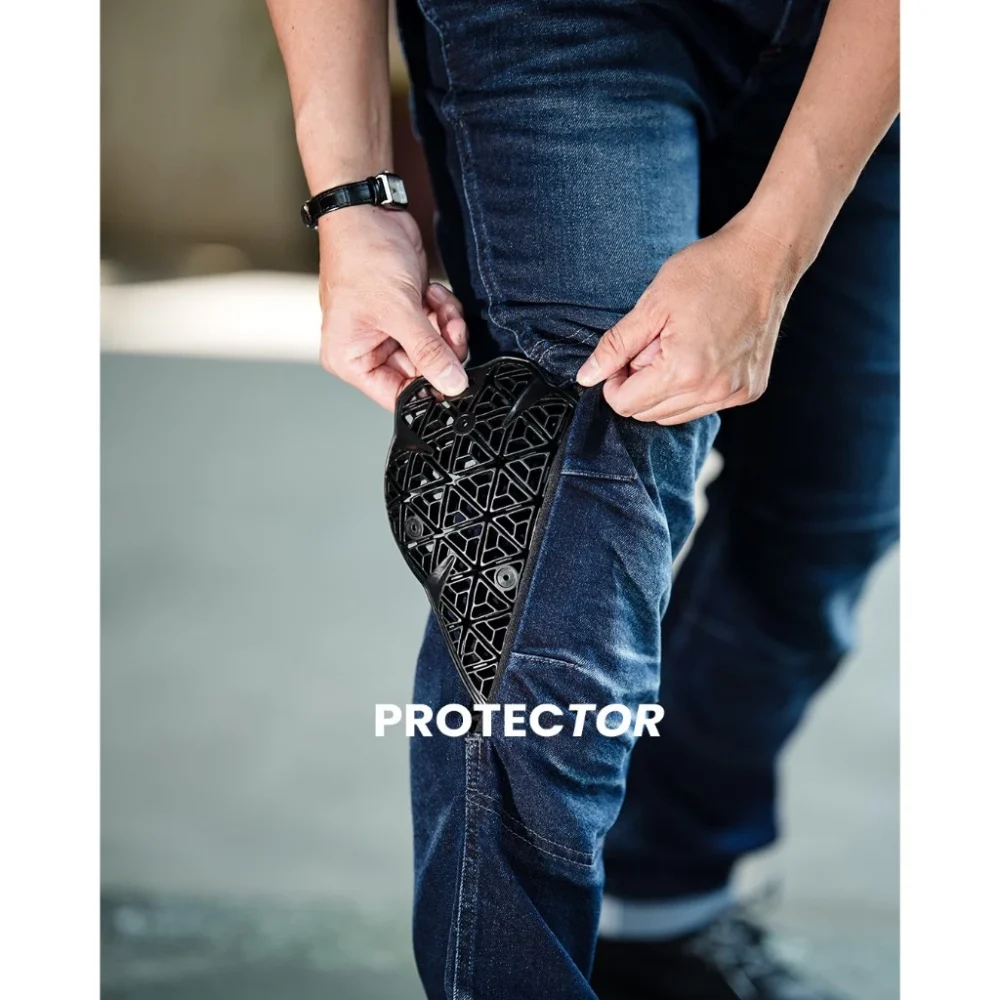 Komine WJ 001 Jeans Reguler Fit Blue Pants - Image 6
