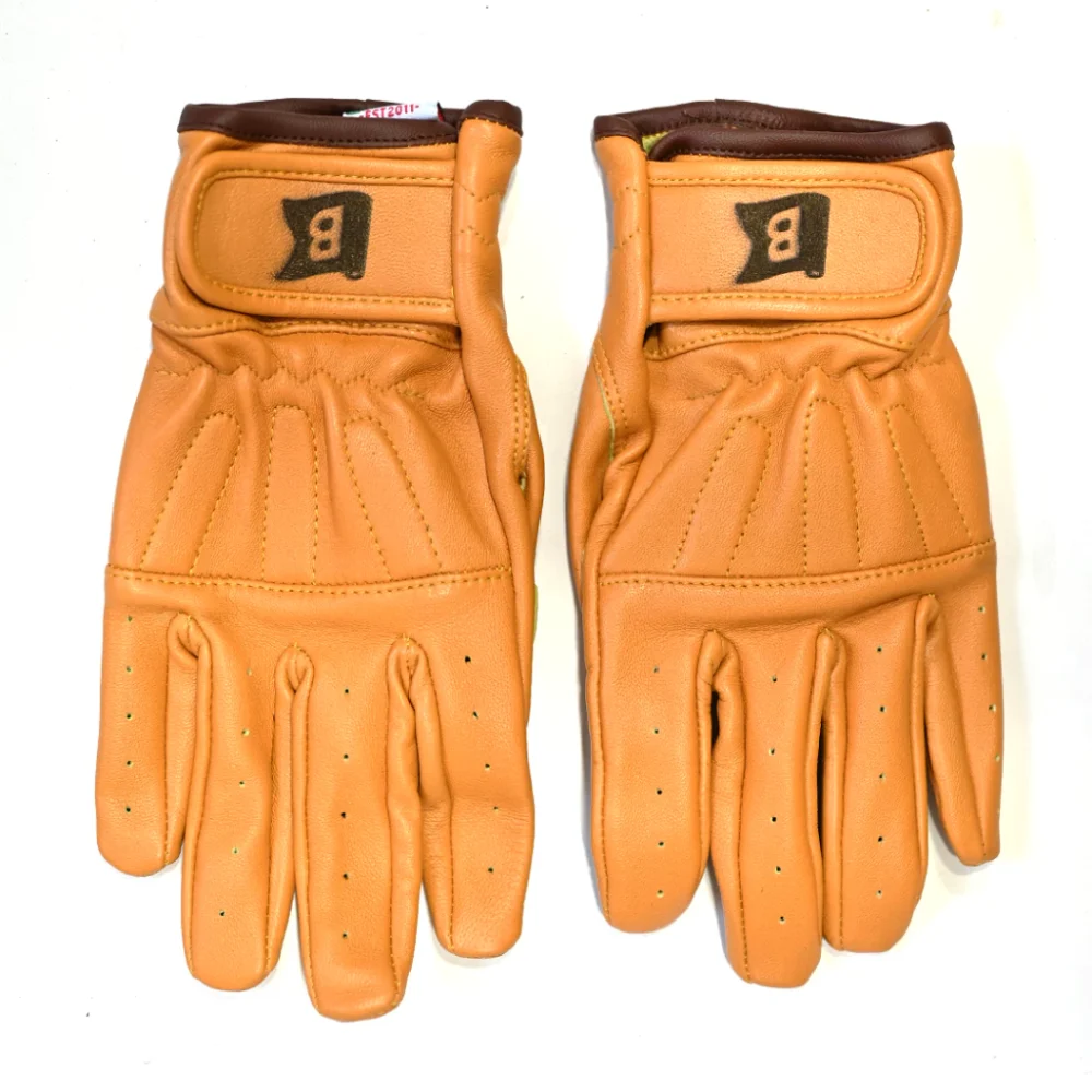 Alternative view of Bellissimo Classic Long Leather Yellow Gloves