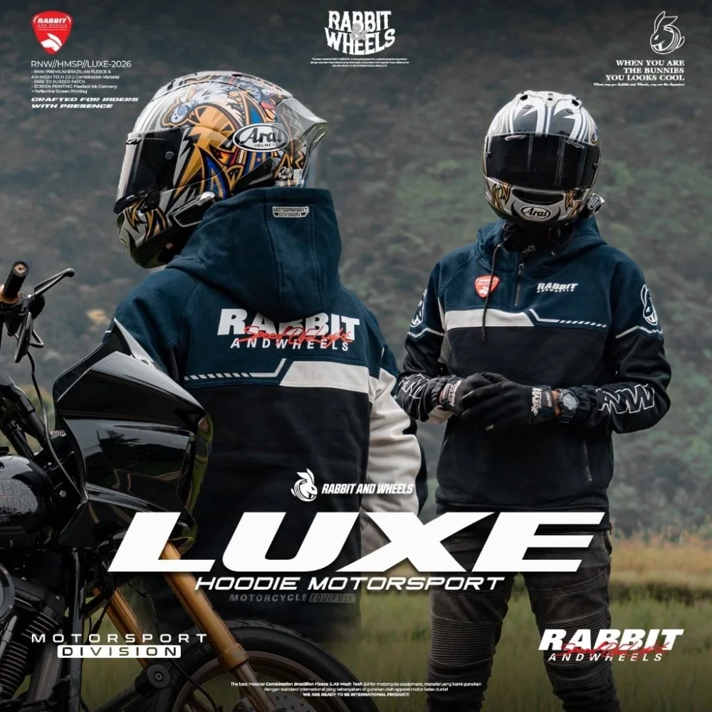 Rabbit and Wheels Luxe Motorsport Navy Jacket