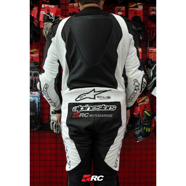 Alternative view of Alpinestars GP-5 Race Suit Black Black White W Logo Suit