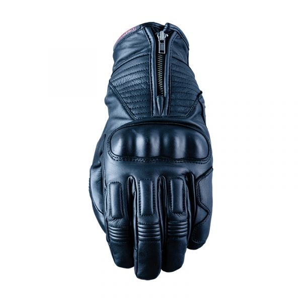 Five Kansas WP Black Gloves