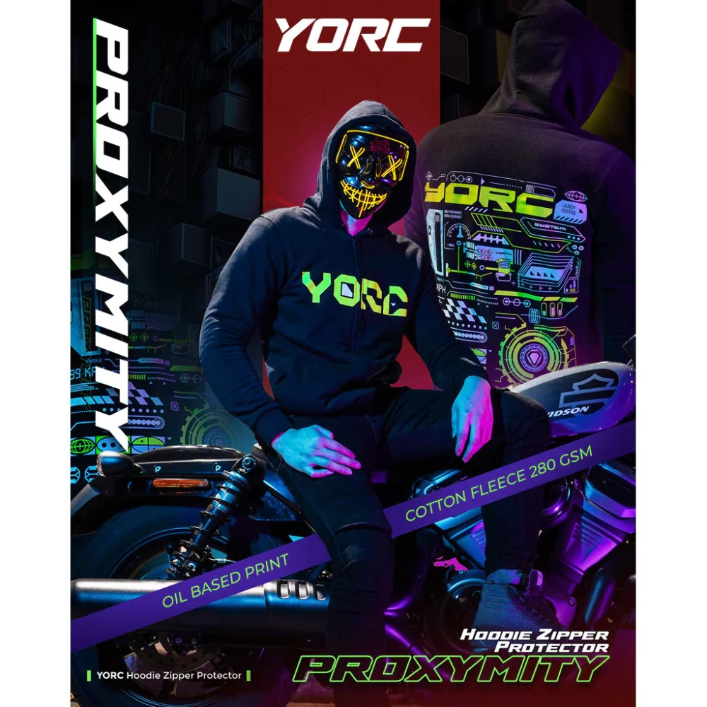 YORC Proxymity Hoodie Protector Black Hoodie