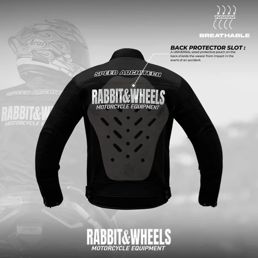 Rabbit and Wheels New Reguler Basic Black Jacket - Image 2