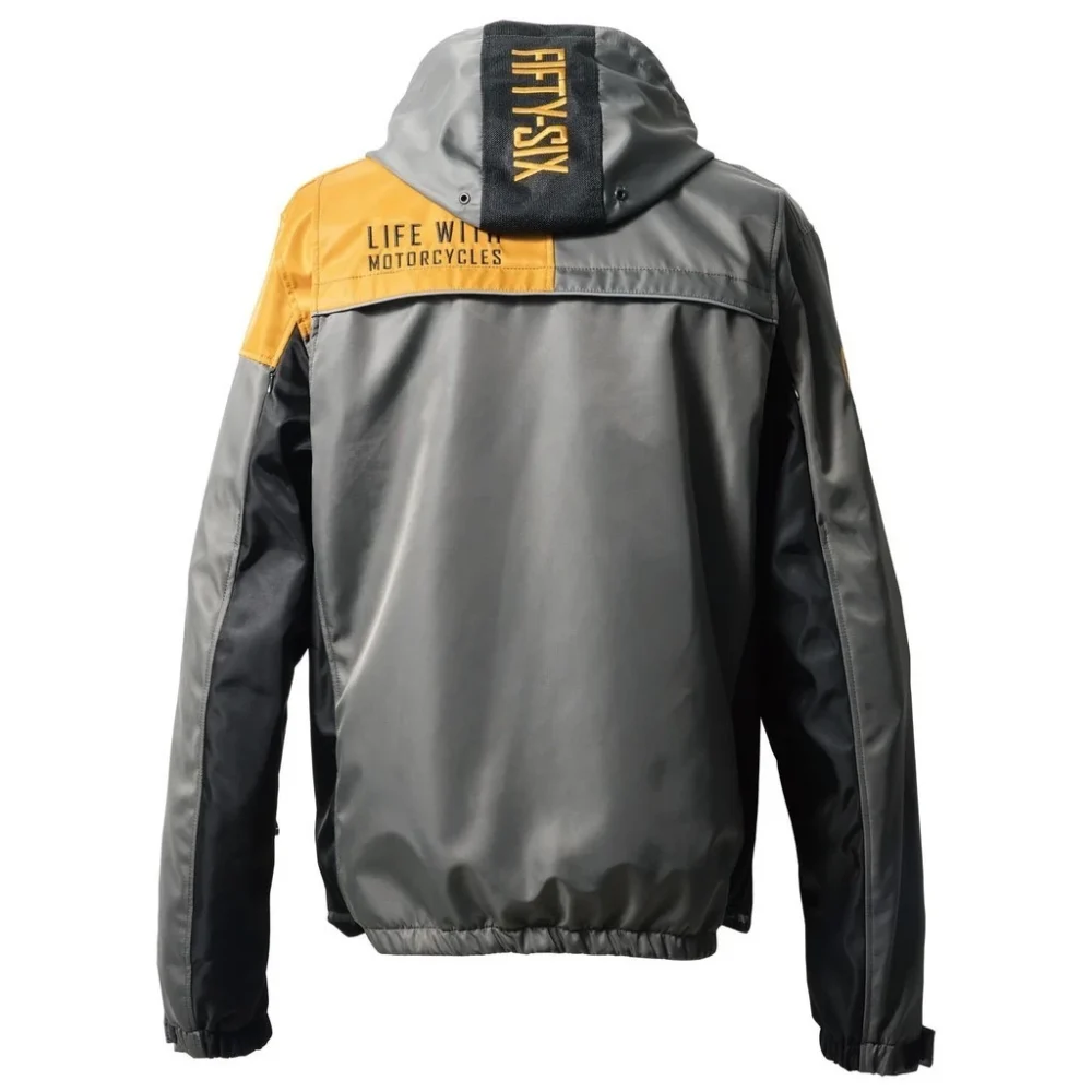 56design Quarter Parka Yellow Ocher Jacket - Image 2