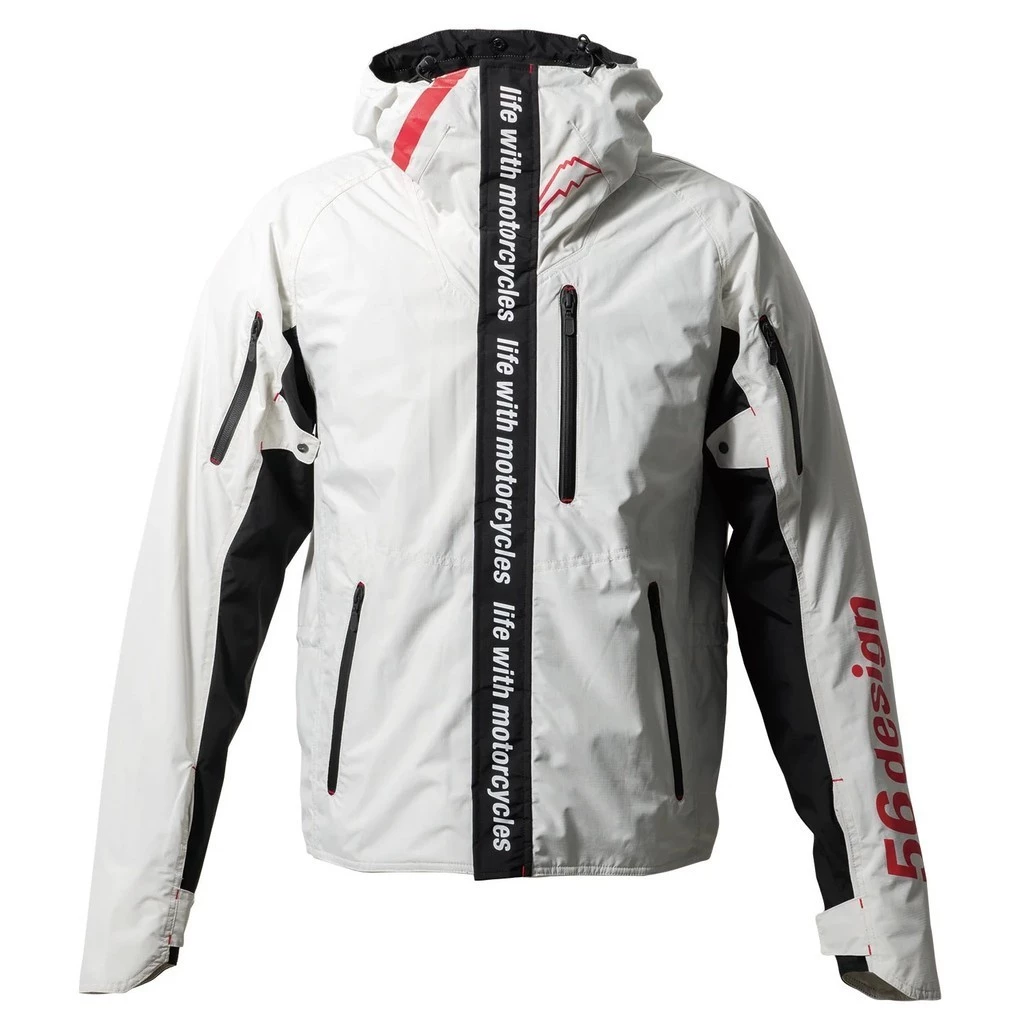 56design Axis White Black Jacket
