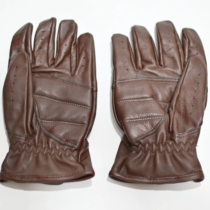 Alternative view of Bellissimo Classic Long Leather Brown Gloves