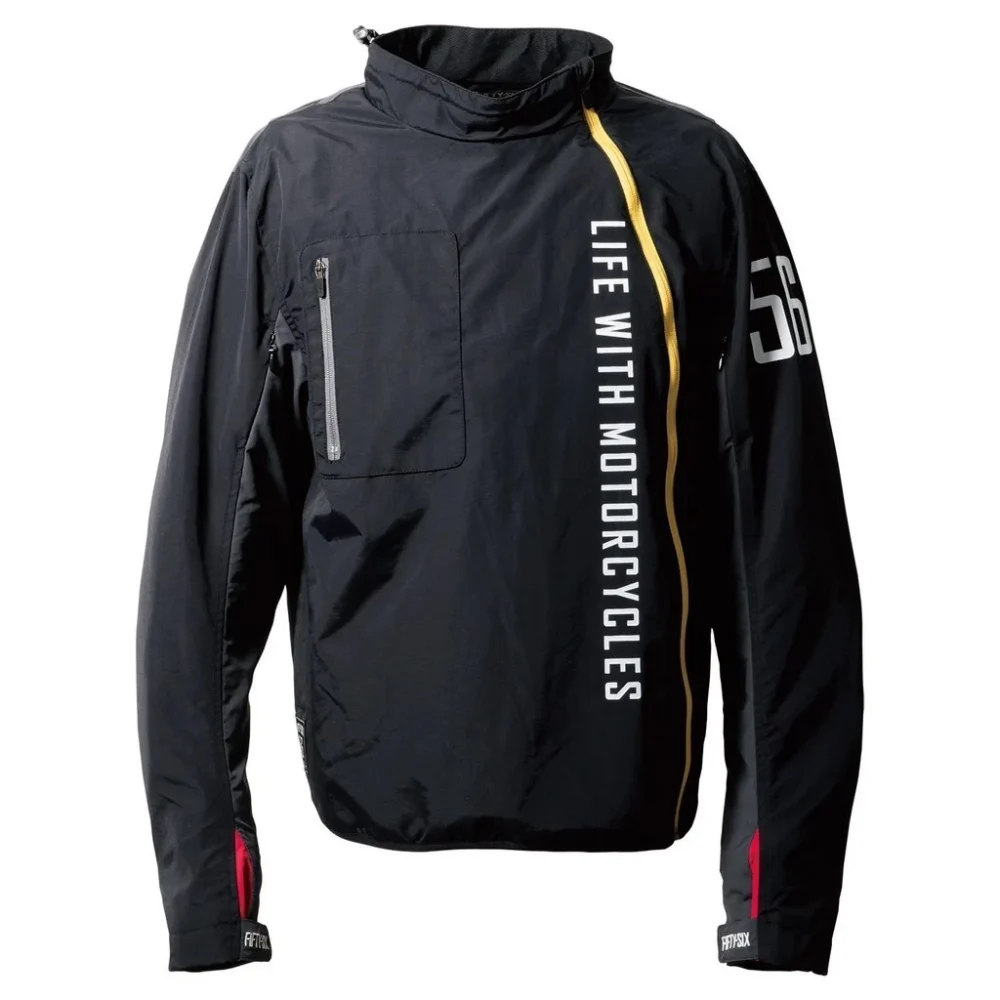 56design Arc Zip Black Dark Grey Jacket