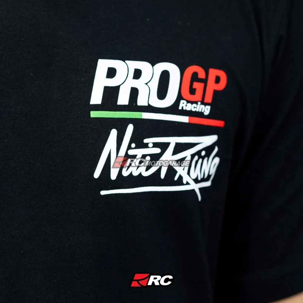 NitiRacing ProGP x NitiRacing Misano Edition Black T-Shirt - Image 4