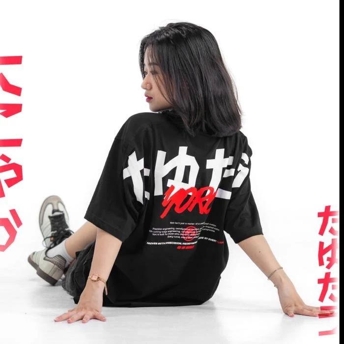Alternative view of YORC B08-25 Zenflo T-Shirt Black T-Shirt