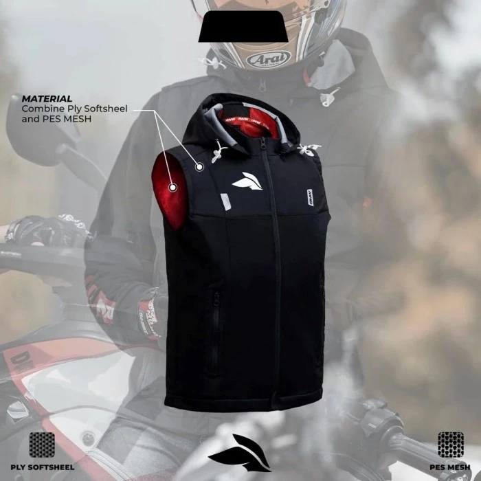 Rabbit and Wheels Prestige Vanguard Black Vest - Image 3