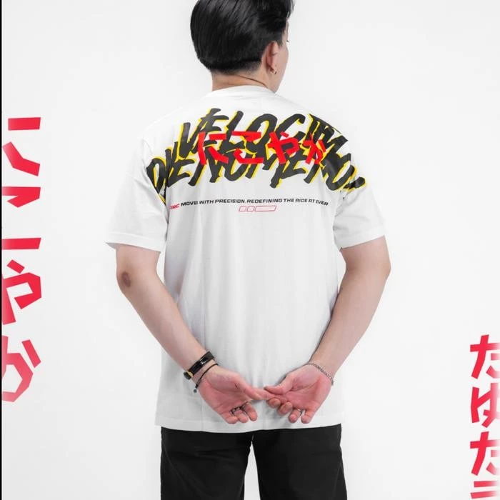 Alternative view of YORC B09-25 Void T-Shirt White T-Shirt