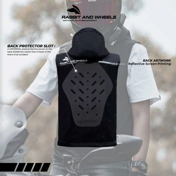 Rabbit and Wheels Prestige Vanguard Black Vest - Image 5