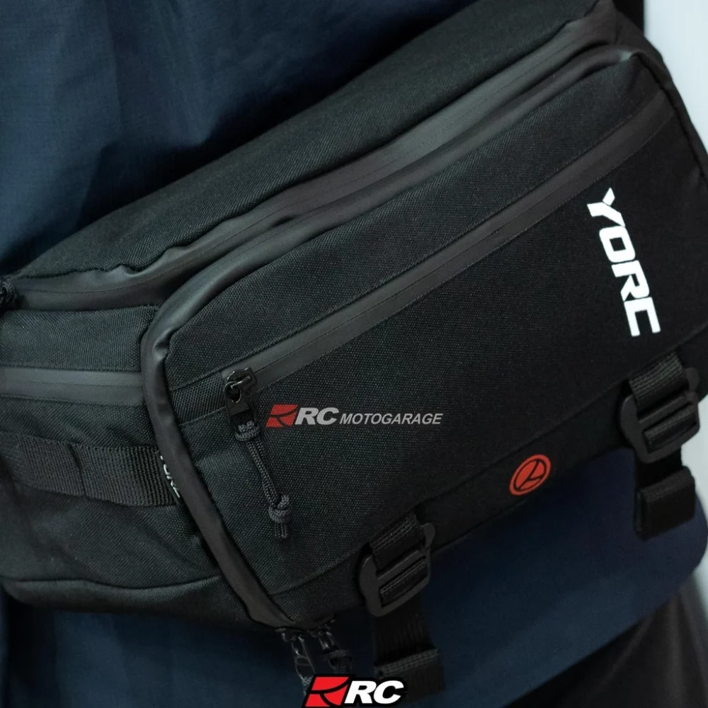 YORC B15-25 Nero Waist Bag Black - Image 8