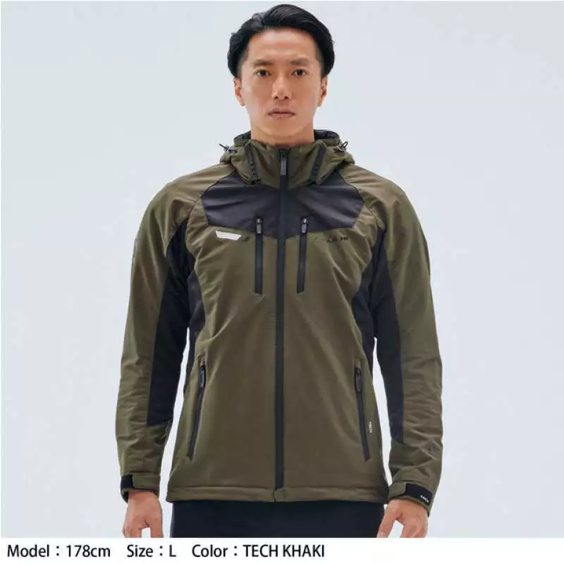 Alternative view of RS Taichi RSJ 328 Air Parka Tech Khaki Jacket