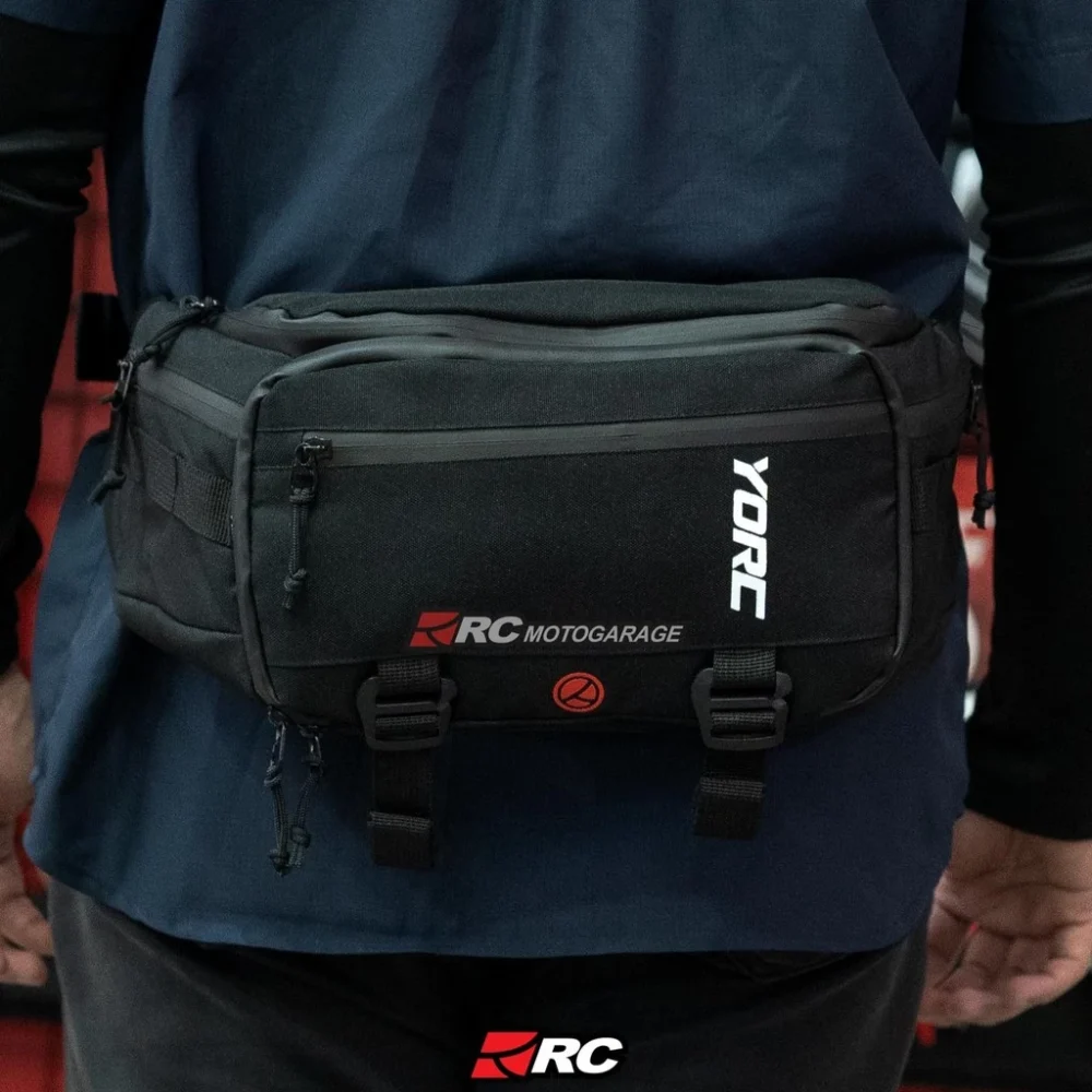 YORC B15-25 Nero Waist Bag Black - Image 5