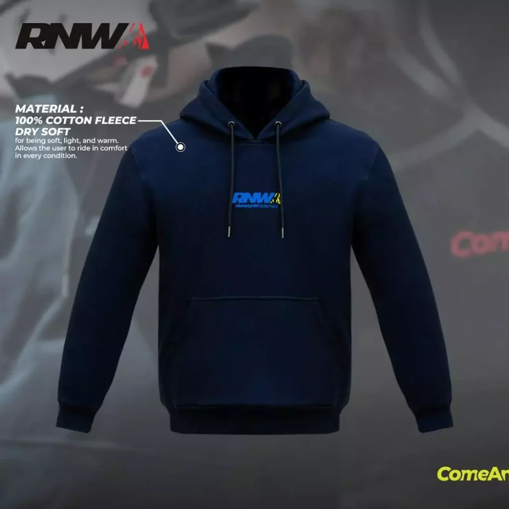 Alternative view of Rabbit and Wheels 57 Corse Navy Hoodie