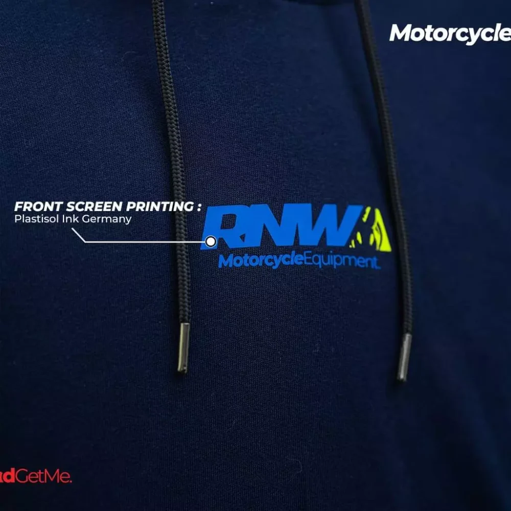 Rabbit and Wheels 57 Corse Navy Hoodie - Image 3