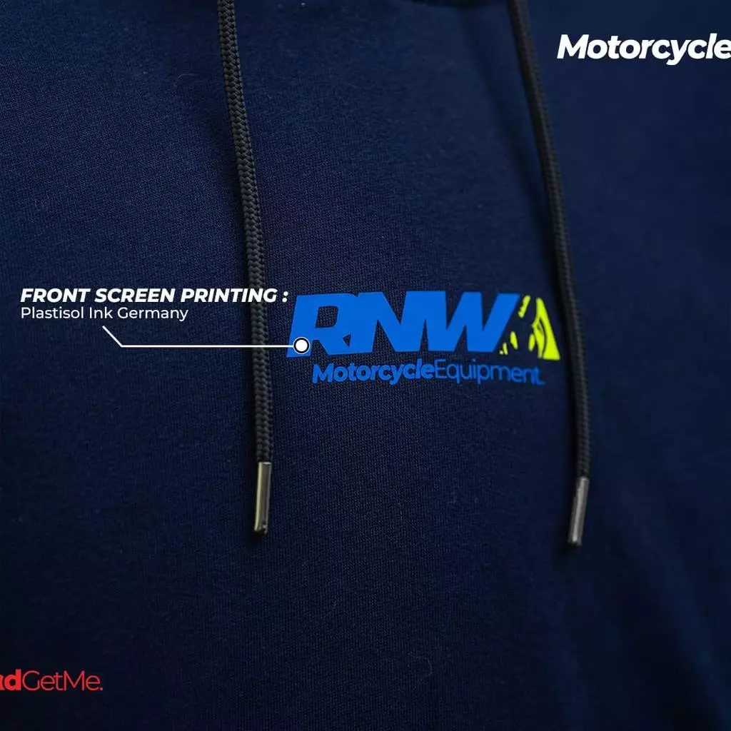 Rabbit and Wheels 57 Corse Navy Hoodie - Image 3