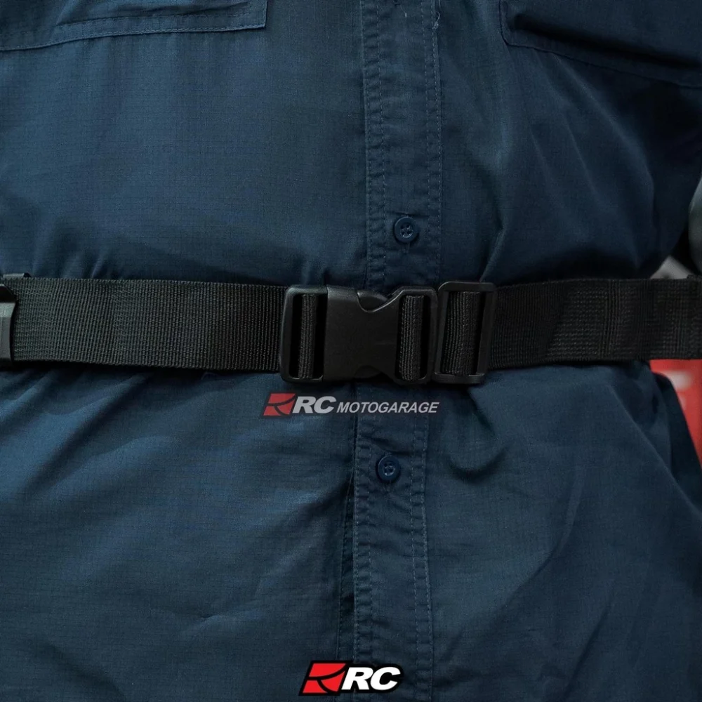 YORC B15-25 Nero Waist Bag Black - Image 7