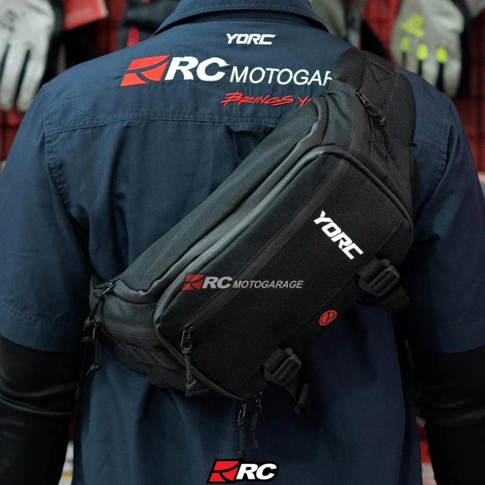 Alternative view of YORC B15-25 Nero Waist Bag Black
