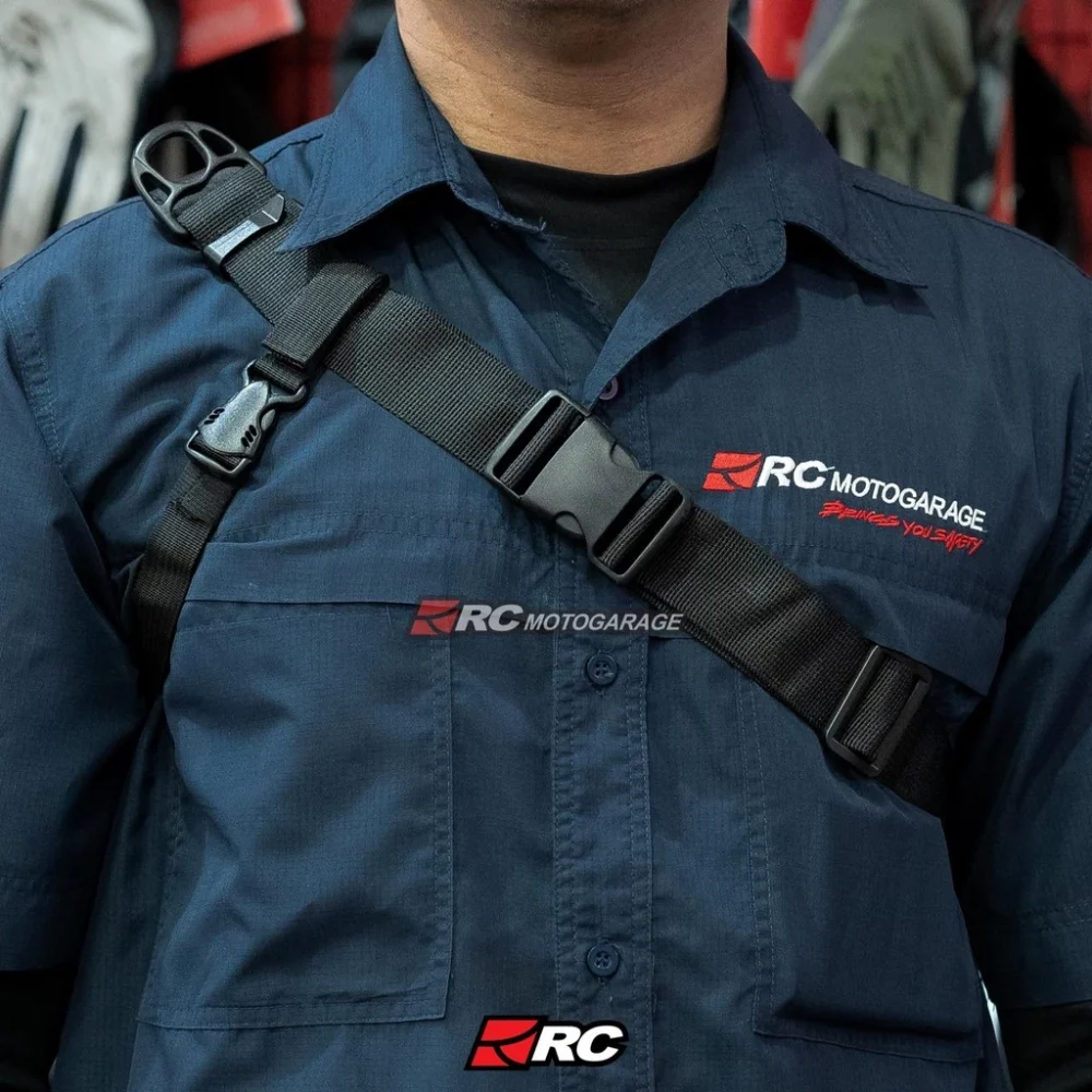 YORC B15-25 Nero Waist Bag Black - Image 4