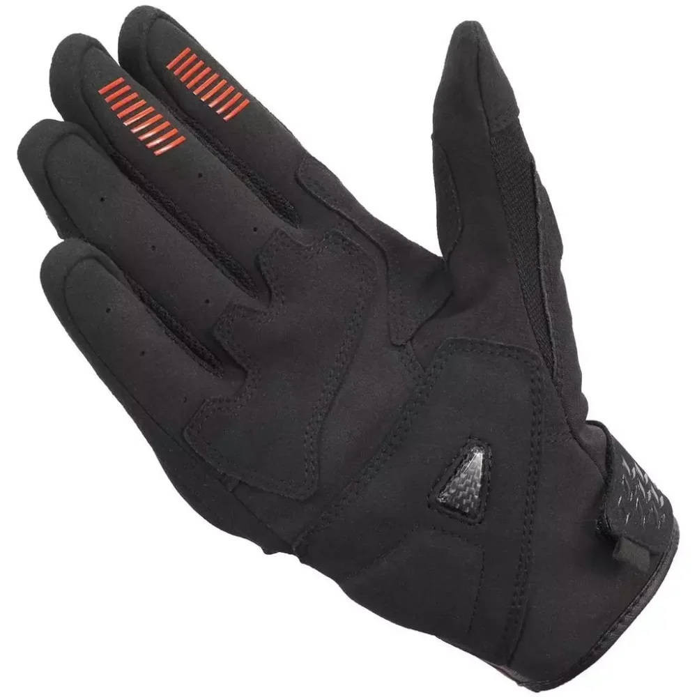 Alternative view of RS Taichi RST 468 Stroke Air Black Red Gloves