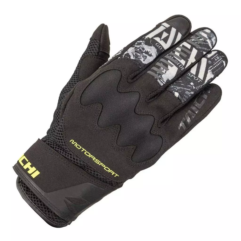 RS Taichi RST 460 Volt Air News Black Gloves