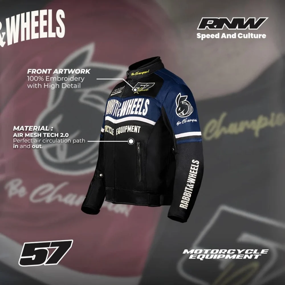 Rabbit and Wheels Combo Legacy Navy Jacket - Image 4