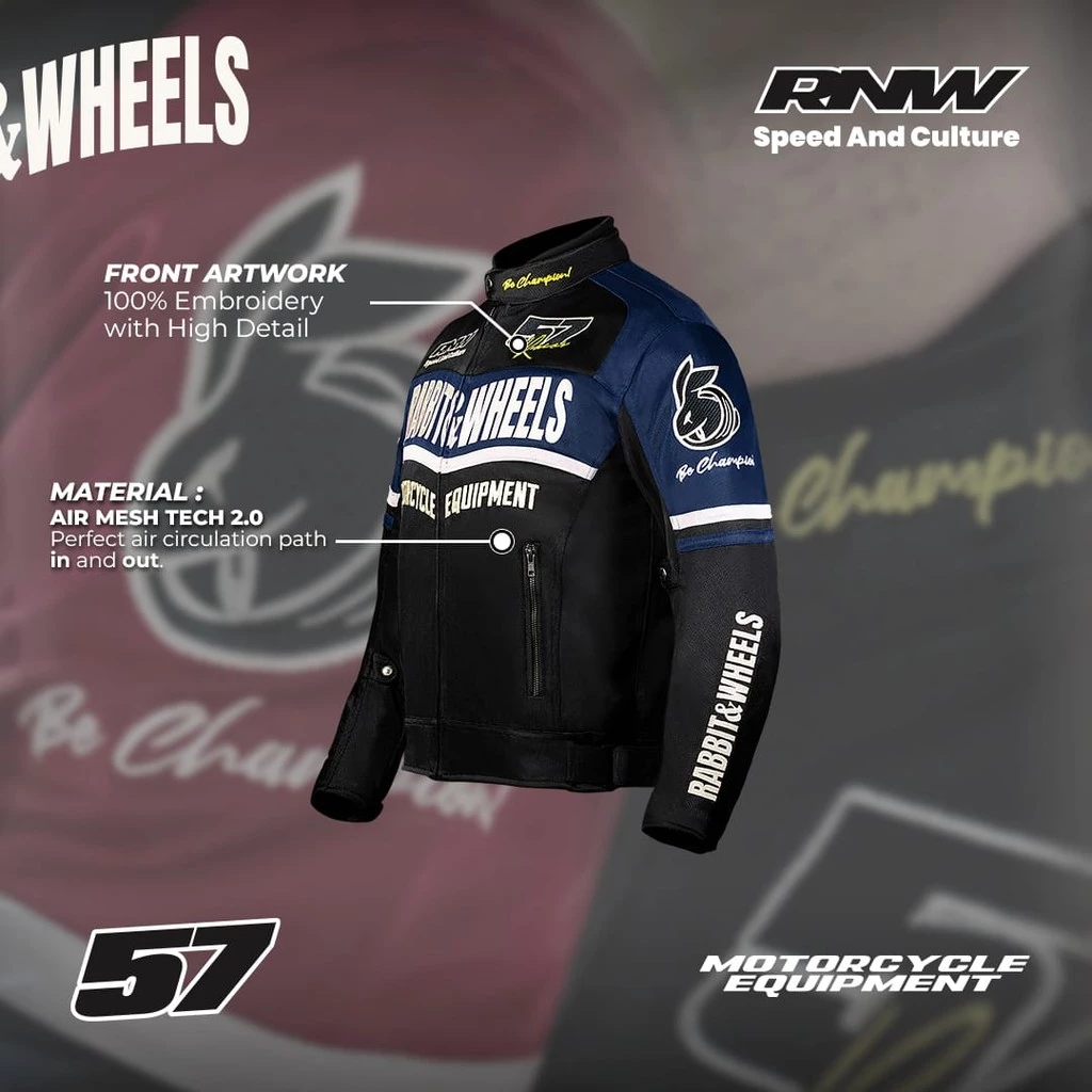 Rabbit and Wheels Combo Legacy Navy Jacket - Image 4