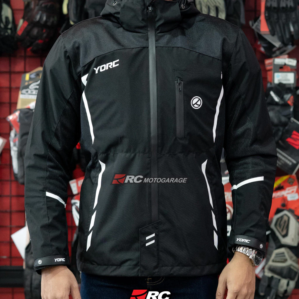 YORC B13-25 Strayline Black Jacket - Image 5