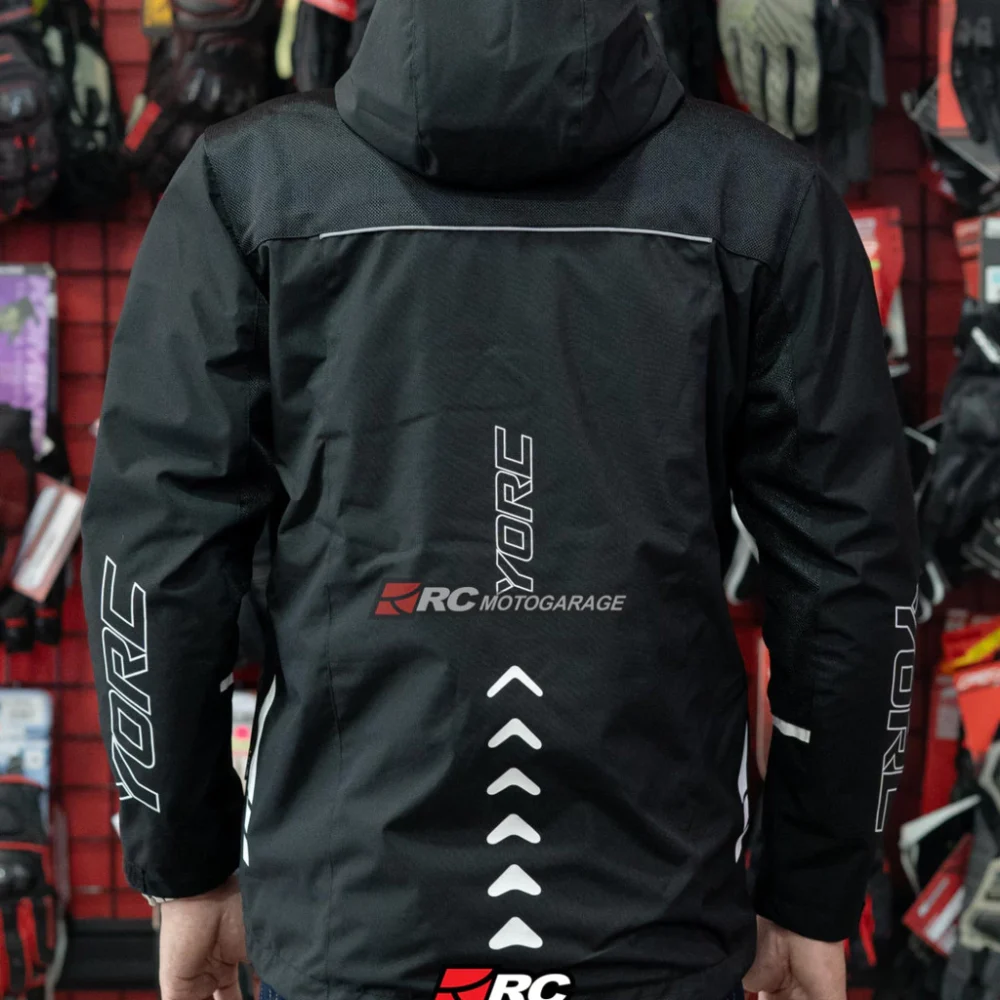 YORC B13-25 Strayline Black Jacket - Image 7
