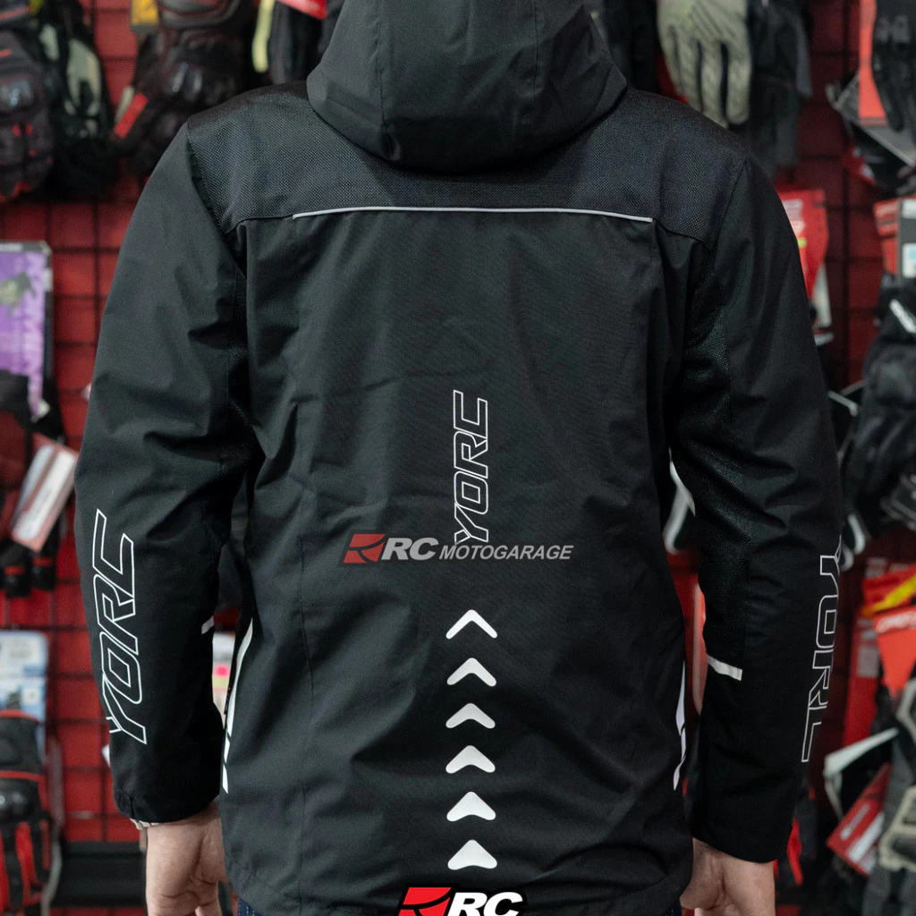 YORC B13-25 Strayline Black Jacket - Image 7