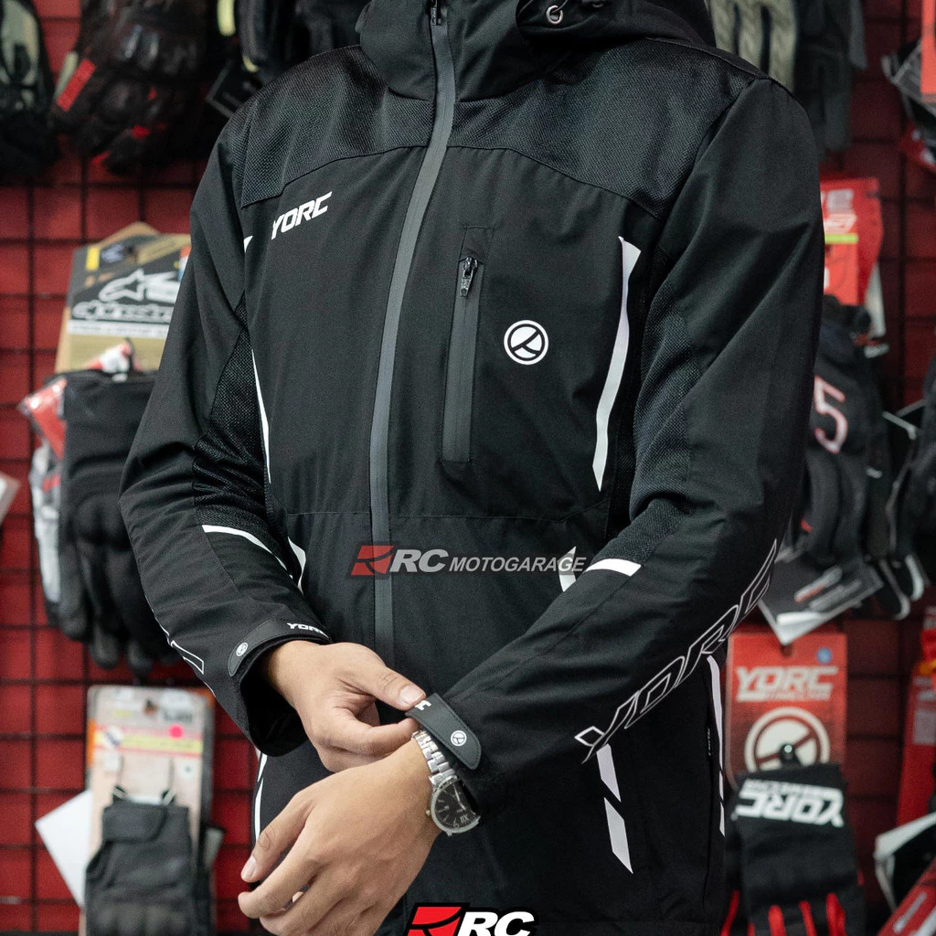 YORC B13-25 Strayline Black Jacket - Image 6