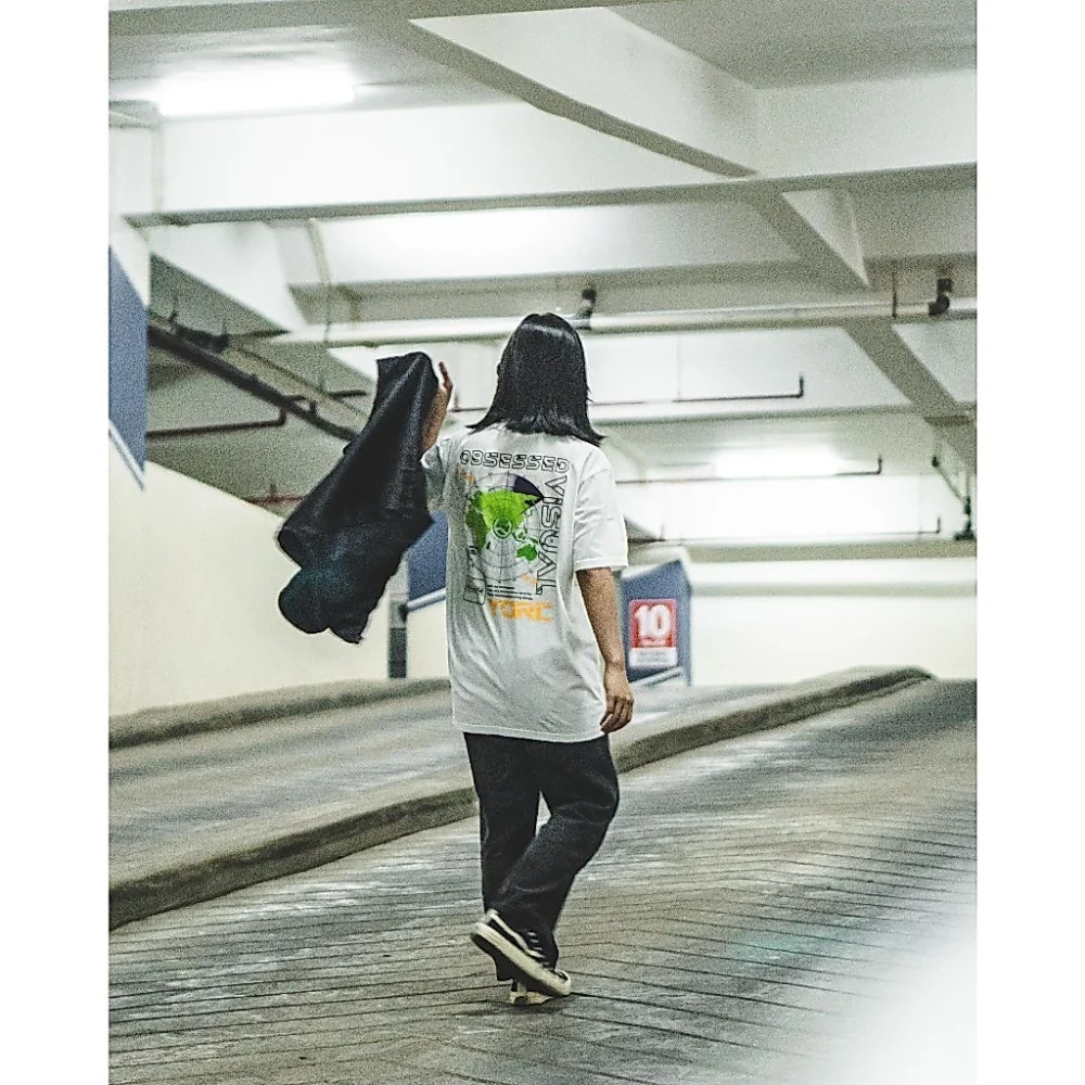 Alternative view of YORC Basic B03-005 Detection White T-Shirt