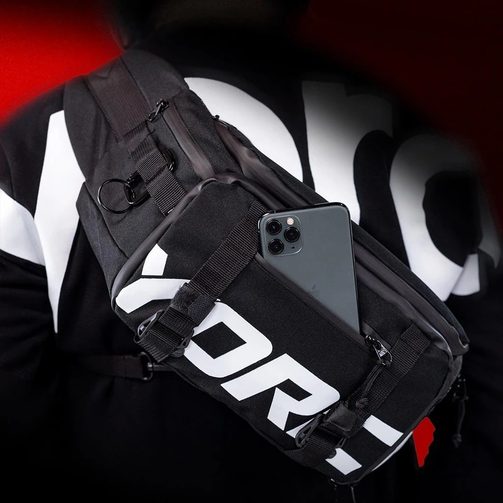 YORC B16-25 Zyro Waist Bag Black - Image 4