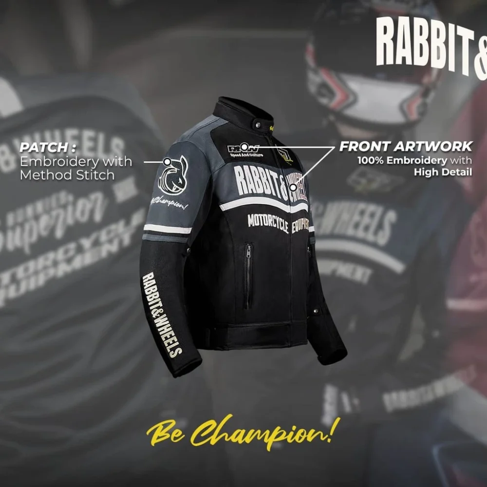 Rabbit and Wheels Combo Legacy Grey Jacket - Image 3