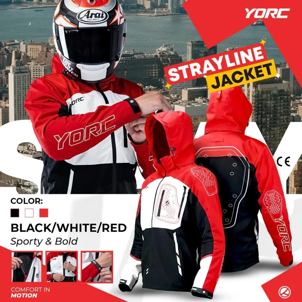 YORC B13-25 Strayline Red Jacket