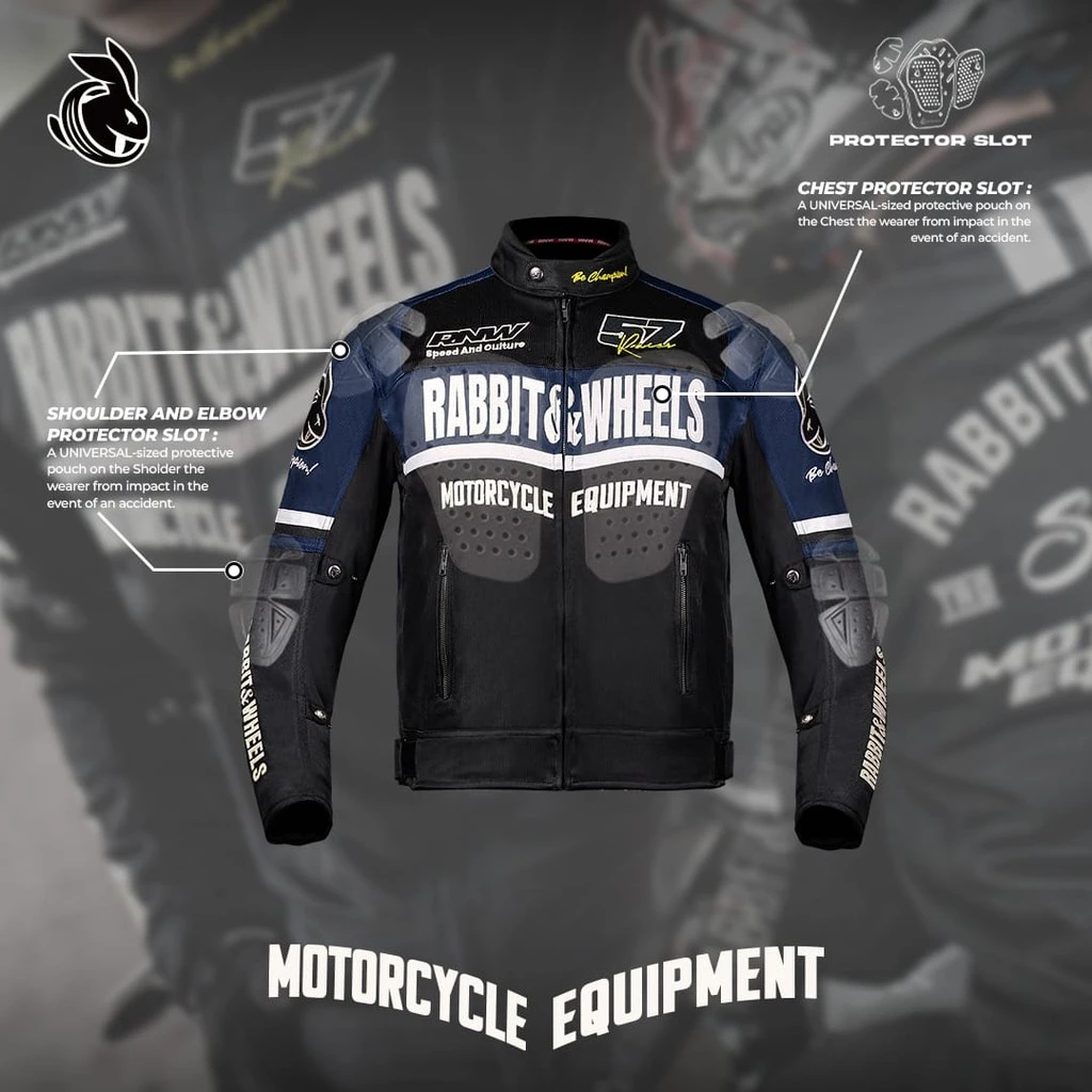 Rabbit and Wheels Combo Legacy Navy Jacket - Image 2