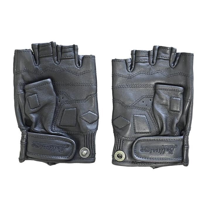 Alternative view of Bellissimo Racing Short Leather Black Gloves