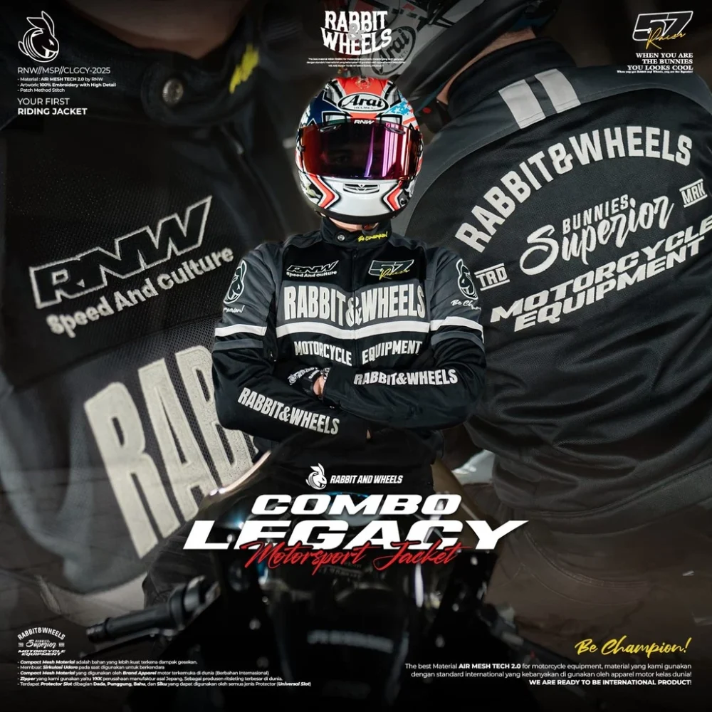Rabbit and Wheels Combo Legacy Grey Jacket