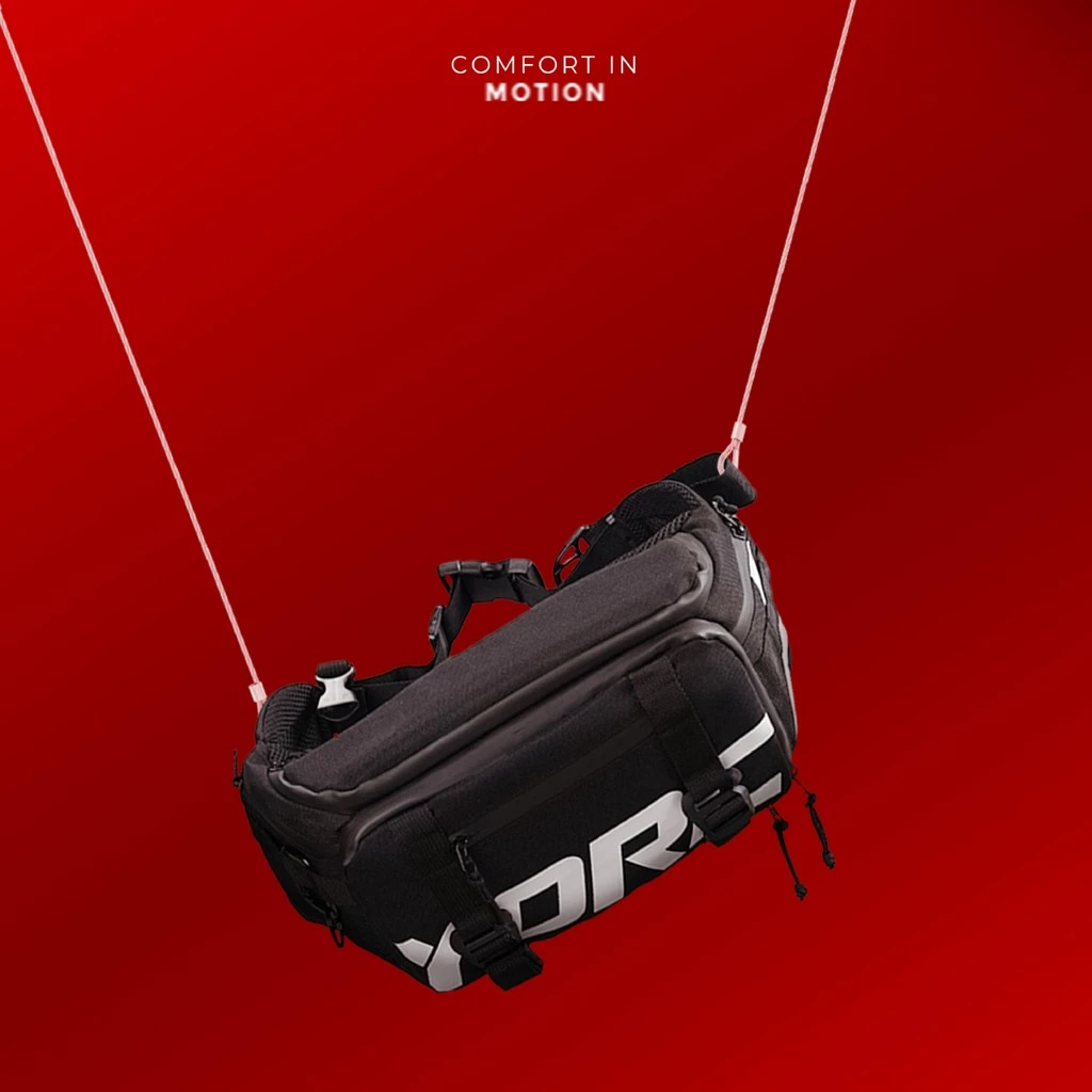 YORC B16-25 Zyro Waist Bag Black