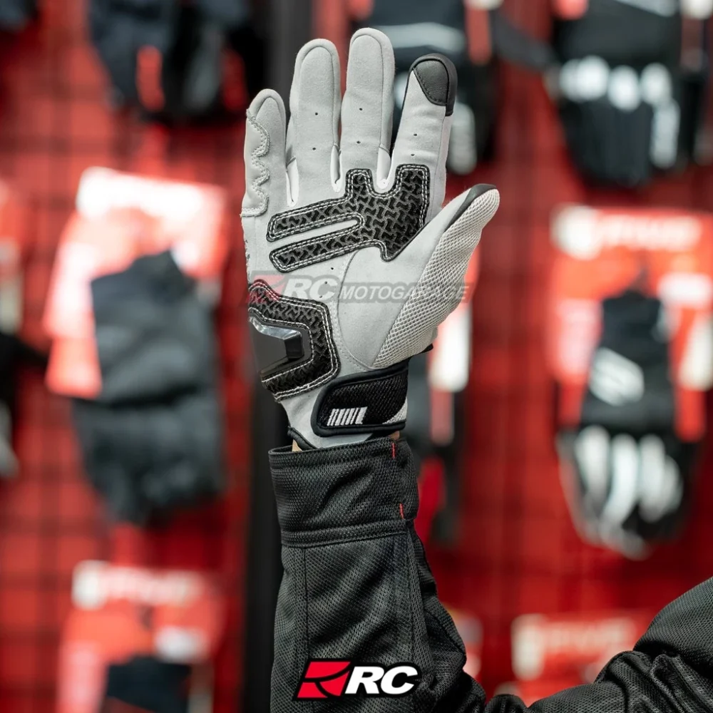 Alternative view of Kushitani A 5377 Inventive Mesh Light Grey Gloves