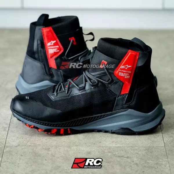 Alpinestars Speedforce XR Black Red Grey Shoes - Image 3