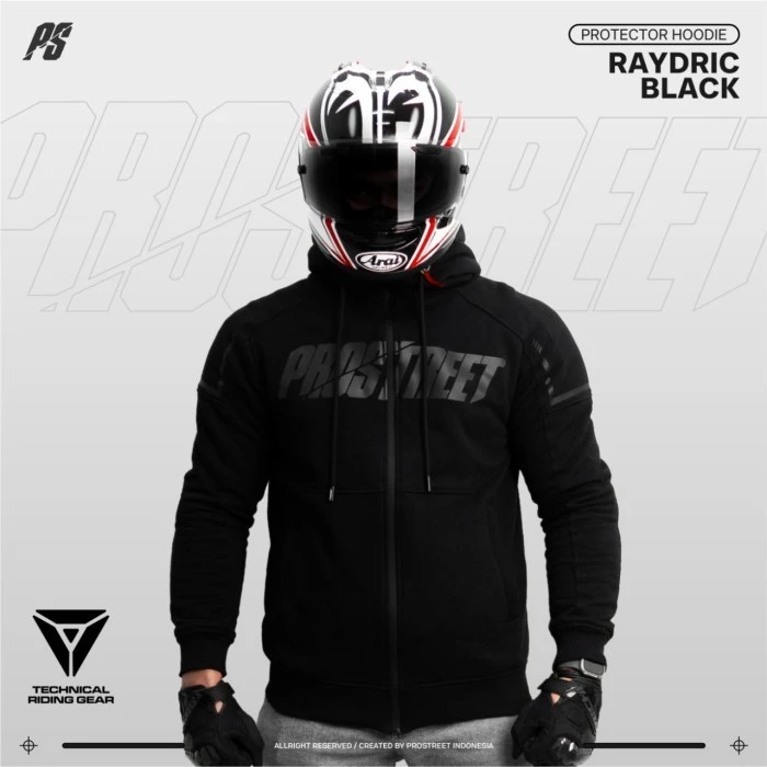 Alternative view of Prostreet Raydric with Protector Black Hoodie