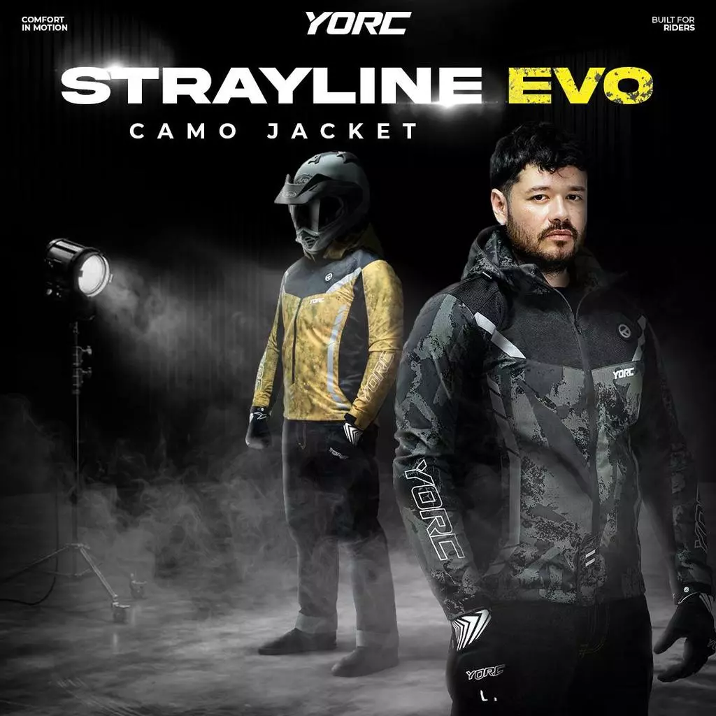 YORC B11-26 Strayline Evo Camo Brown Jacket