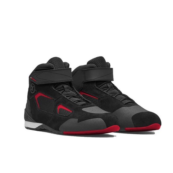XPD X-Radical Black Red Shoes