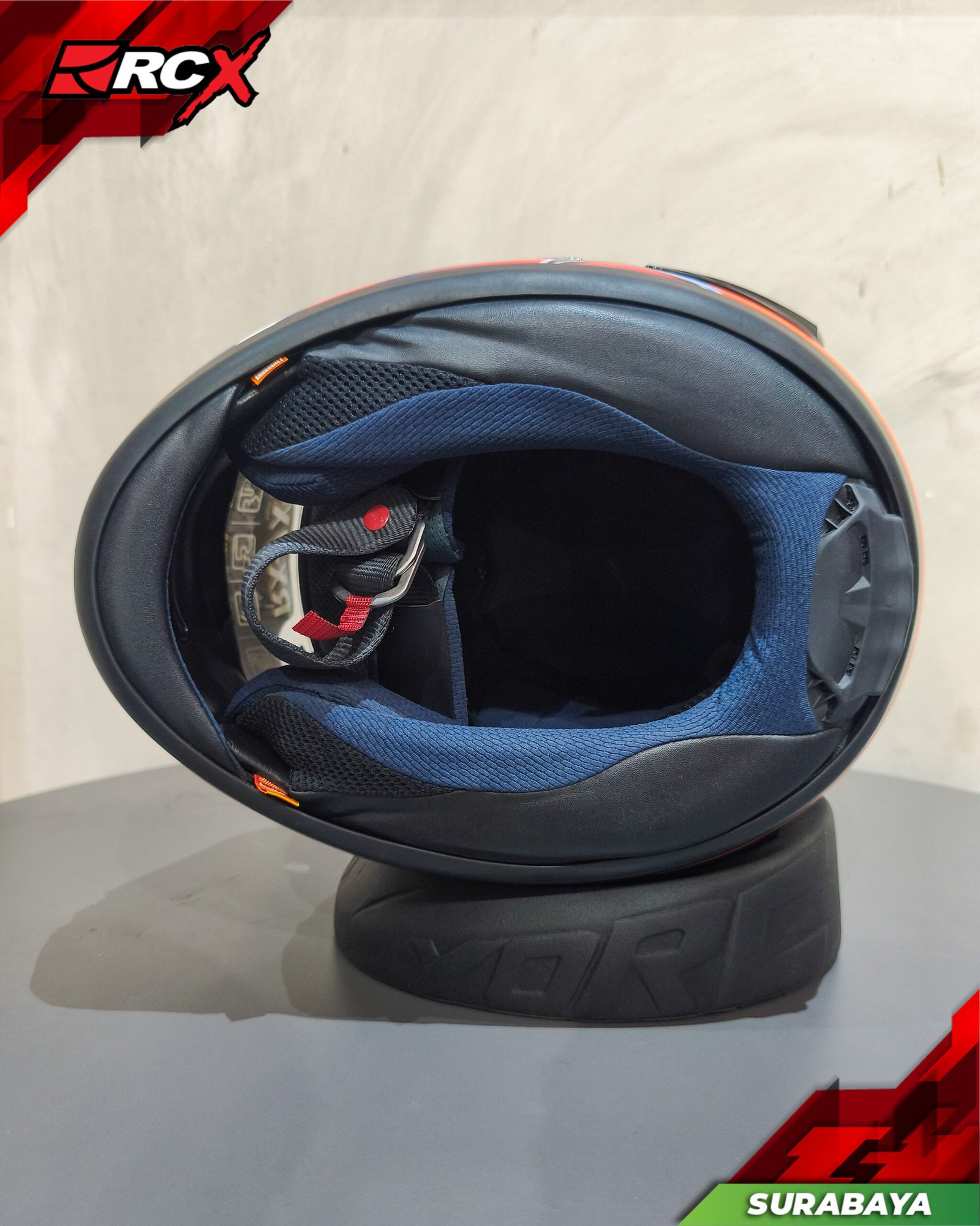RCX Helm Preloved Arai RX7X Nakano Red 03 size XL - Image 6