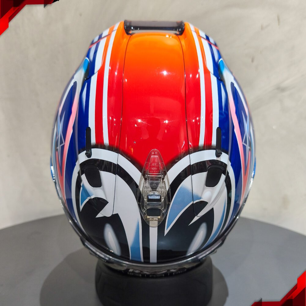 RCX Helm Preloved Arai RX7X Nakano Red 03 size XL - Image 7
