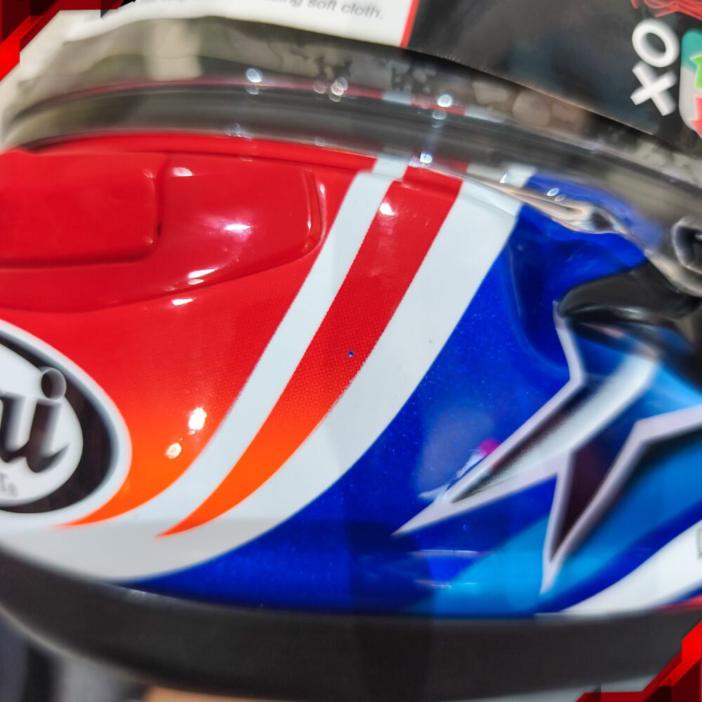 RCX Helm Preloved Arai RX7X Nakano Red 03 size XL - Image 8