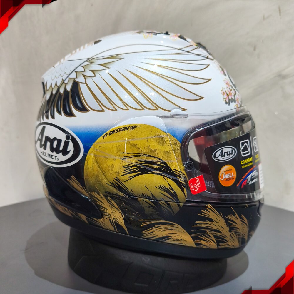 Alternative view of RCX Helm Preloved Arai RX7X Tsubasa size M